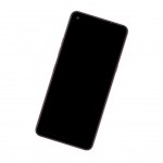 Camera Lens Glass with Frame for LG K51S Black