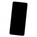 Camera Lens Glass with Frame for Oppo A58x Black