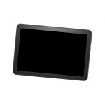 Camera Lens Glass with Frame for Amazon Fire HD 8 2020 Black