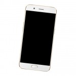 Camera Lens Glass with Frame for Oppo R11 Gold