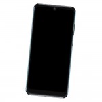 Camera Lens Glass with Frame for ZTE Blade A5 2020 Black