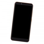 Camera Lens Glass with Frame for HTC Wildfire E Black