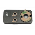 Camera Lens Glass with Frame for Cubot Note 30 Black