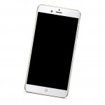 Camera Lens Glass with Frame for Nubia Z17 Mini Champagne