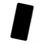 Camera Lens Glass with Frame for BQ Aquaris X2 Pro Black