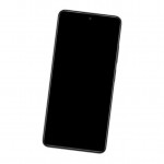 Camera Lens Glass with Frame for Xiaomi Redmi Note 11E Pro White