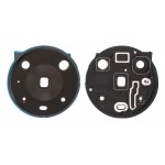 Camera Lens Glass With Frame For Honor Magic 4 Pro Cyan By - Maxbhi Com