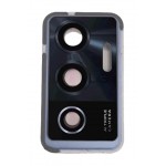 Camera Lens Glass With Frame For Vivo V23e Black By - Maxbhi Com
