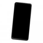 Camera Lens Glass with Frame for Motorola Moto G Stylus 2021 Black