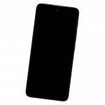 Camera Lens Glass with Frame for Motorola Moto E30 Black