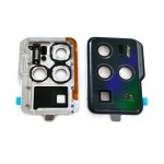 Camera Lens Glass with Frame for ZTE Axon 30 Ultra 5G Black