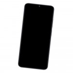 Camera Lens Glass with Frame for Xiaomi Poco M5 Black