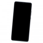 Camera Lens Glass with Frame for ZTE Blade A51 Black