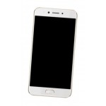 Camera Lens Glass with Frame for Oppo A77 Black