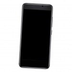 Camera Lens Glass with Frame for Cubot J20 Black