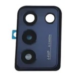 Camera Lens Glass With Frame For Oppo K9s Black By - Maxbhi Com