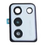 Camera Lens Glass With Frame For Oppo K9s White By - Maxbhi Com