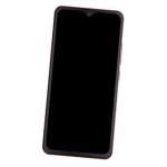 Camera Lens Glass with Frame for Cubot J8 Black