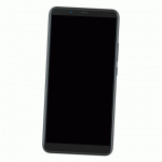 Camera Lens Glass with Frame for Cubot Note 9 Black