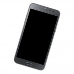 Camera Lens Glass with Frame for Samsung Galaxy Grand Max SM-G720N0 Black