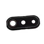 Camera Lens Glass With Frame For Wiko View4 Black By - Maxbhi Com