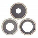 Camera Lens Glass With Frame For Apple Iphone 14 Pro Gold By - Maxbhi Com