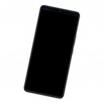 Camera Lens Glass with Frame for Vivo iQOO Z7 5G Black