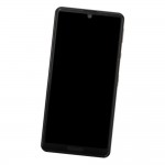 Camera Lens Glass with Frame for Sharp Aquos Sense 5G White