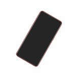 Camera Lens Glass with Frame for Oppo A12e Black