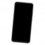 Camera Lens Glass with Frame for TCL 10 5G Black
