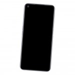 Camera Lens Glass with Frame for Realme V5 Black