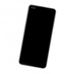 Camera Lens Glass with Frame for Oppo A92s White