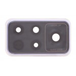 Camera Lens Glass With Frame For Honor V40 5g Silver By - Maxbhi Com