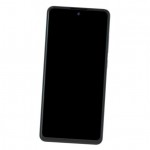 Camera Lens Glass with Frame for I Kall Z17 Black