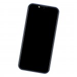 Camera Lens Glass with Frame for I Kall Z4 Plus Black