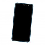 Camera Lens Glass with Frame for I Kall K260 Blue
