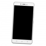 Middle Frame Ring Only for Lenovo K6 Note 3GB RAM White