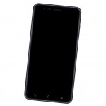 Camera Lens Glass with Frame for Asus Zenfone Zoom S Silver