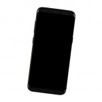 Camera Lens Glass with Frame for Samsung Galaxy S8 Mini Black