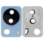 Camera Lens Glass With Frame For Xiaomi 13 Lite Light Blue By - Maxbhi Com
