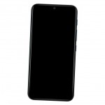 Camera Lens Glass with Frame for Wiko Y62 Black