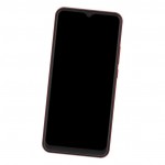 Camera Lens Glass with Frame for Lava Blaze Nxt Black
