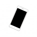 Middle Frame Ring Only for Itel A40 White