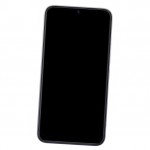 Camera Lens Glass with Frame for Itel A26  Black