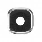 Camera Lens Glass with Frame for Samsung Galaxy Grand Prime 4G SM-G531F Black