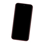 Camera Lens Glass with Frame for Lava Z71 Red