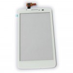 Touch Screen for Alcatel One Touch Snap - White
