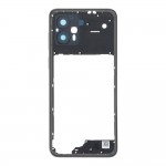 Middle Frame Ring Only For Motorola Moto G23 Black By - Maxbhi Com