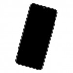 Camera Lens Glass with Frame for Yezz Art 1 Black