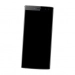 Camera Lens Glass with Frame for Doogee BL12000 Blue